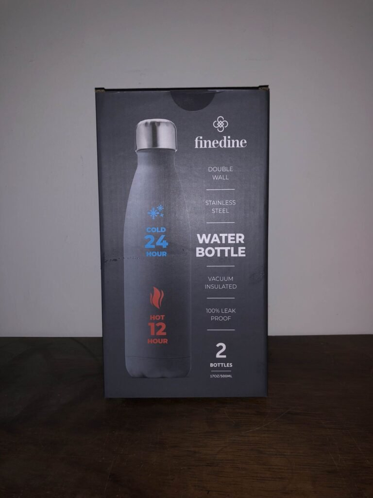 312 Finedine Lava Gray 170oz/500ml Water Bottles Pallet